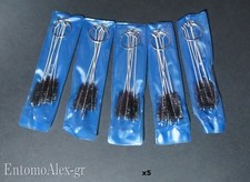 5x scovolino 5 SET MINI tattoo cannucce pipa Ø2-8mm spazzolino pulizia AEROGRAFO
