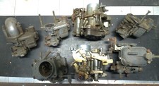 Lotto Set Di Sette Carburatori Weber Solex Zenith più ricambi Leggi Descrizione