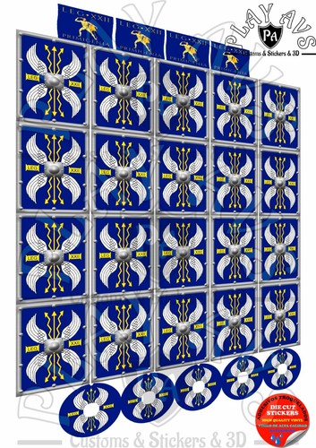Playmobil stickers escudo - playmobil,