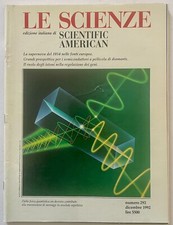 LE SCIENZE  no 292  anno 1992