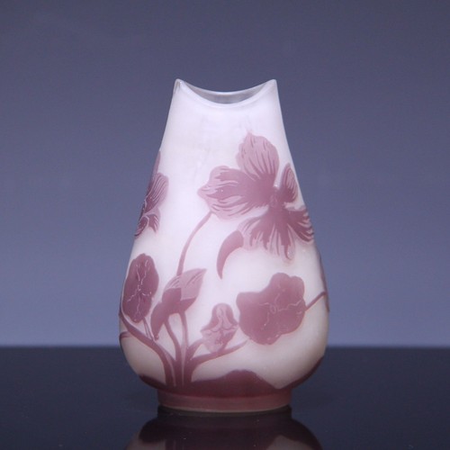 Vaso vetro art nouveau - in,