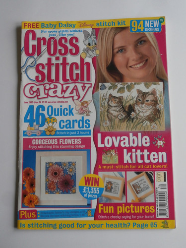 Cross stitch crazy magazine - cross,
