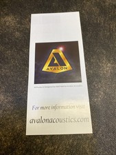 Brochure Acustica Avalon