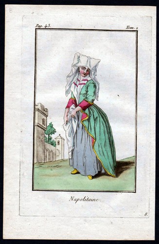 1780 neapel napoli italia - napoli,