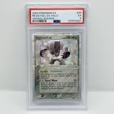 CARTA POKÉMON CARD - REGISTEEL HOLO 99/101 (2004) HIDDEN LEGENDS - ENG - PSA 5
