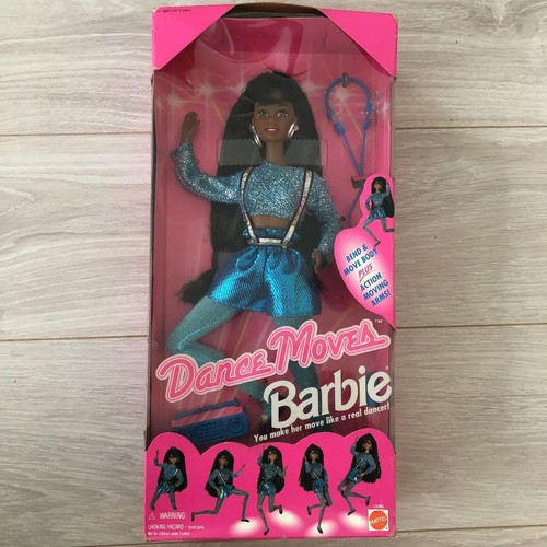 Figurina barbie nera bambola - nera,