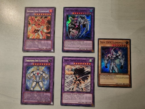 Lotto 4 fusioni - yu-gi-oh!,