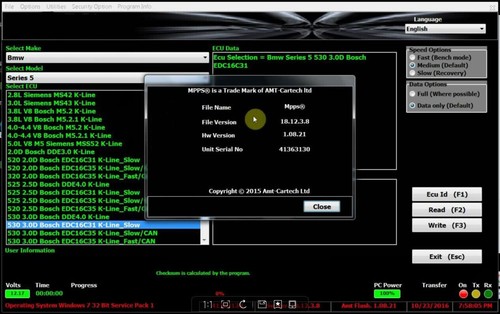 Cavo programmatore centraline - cavo,