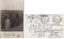 WWI - 1915 Felpost da Gontrade