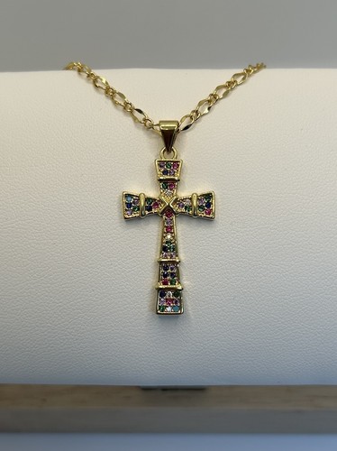 9ct collana con ciondolo - gf,