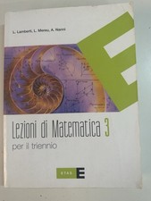 Lezioni di matematica 3 Per il
