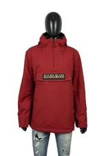 Napapijri Rainforest Giubbotto Uomo Taglia 2XL Parka Rosso con Cappoccio