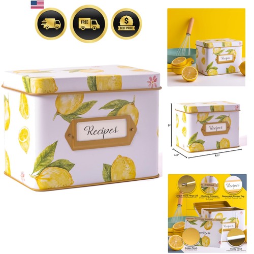 Ricettario limone con carte - ricettario, 24