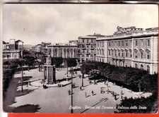 CARTOLINA CAGLIARI CITTA'  B/N VIAGGIATA 1952 PIAZZA DEL CARMINE REGALO