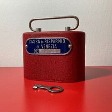 CASSA DI RISPARMIO DI VENEZIA Salvadanaio Cassetta di Risparmio Banca + CHIAVE