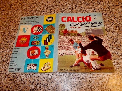 Album calcio lampo 1965 - album,