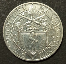 VATICANO PIO XII 1 LIRA 1946