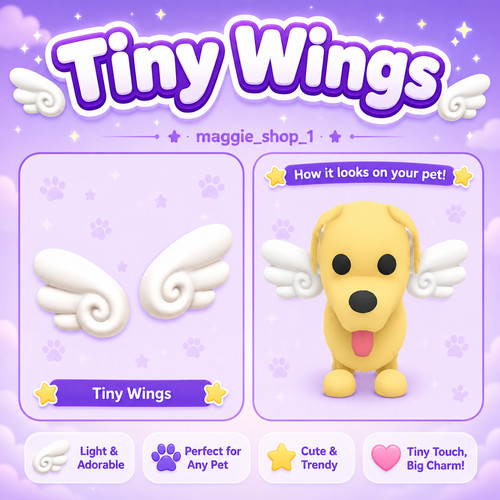 Tiny wings pet - adopt, from