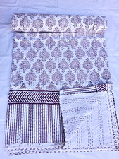 Trapuntino copriletto indiano