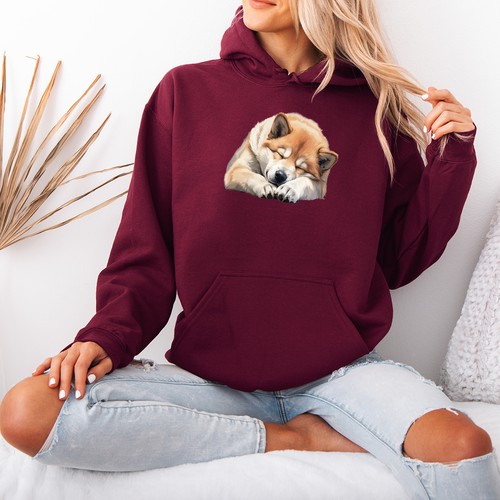 Felpa con cappuccio - , donna