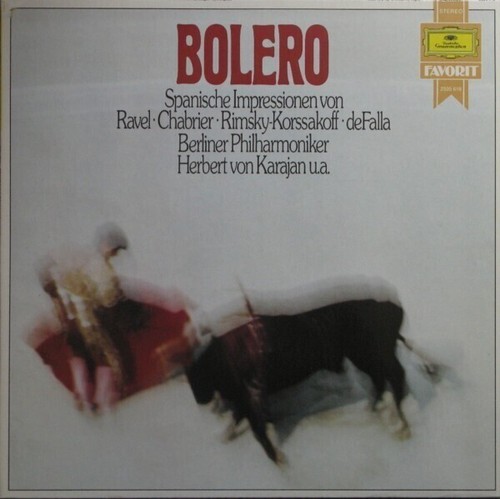 Deutsche grammophon ravel - lp,