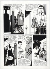 GIUSEPPE PALUMBO - TAVOLA ORIGINALE 'GINKO PRIMA DI DIABOLIK'