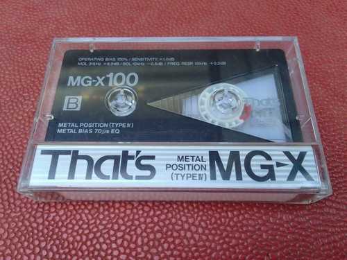 That 100 metal vintage - mg-x,