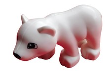 Lego duplo piccolo orso polare - lego,