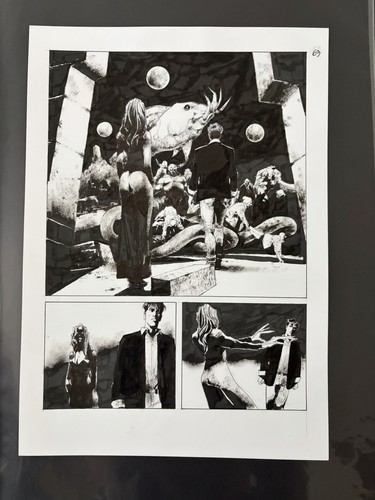 Tavola originale dylan dog - originale,