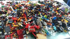 MEGA LOTTO LEGO SFUSI MISTI ORIGINALI   17,5  KG  Pezzi Completi  Vedi Descr.