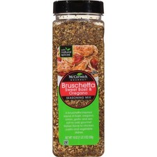 McCormick Gourmet Bruschetta mix di condimento, basilico dolce e origano, 19 once,