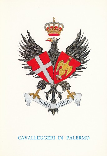 Cartolina cavalleria stemma - cavalleria:,