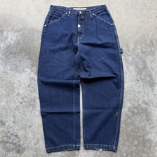 Jeans denim skater hip hop blu