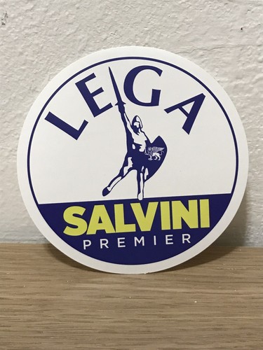 Adesivi lega salvini premier - premier,