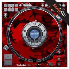 Pelli Technics SL - DZ1200 | Mimetico Rosso | Decalcomania Protettiva | Pelli StyleFlip
