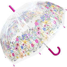 Ombrello Cupola Bordo Floreale