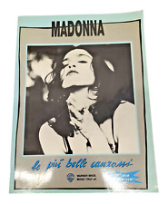 Madonna Raccolta Spartiti Le più belle Pianoforte Voce Accordi Linea Melodica