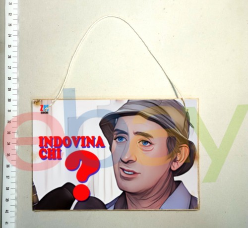 Targa insegna indovina chi - insegna,
