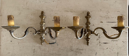 Vintage coppia lampadari - vintage,