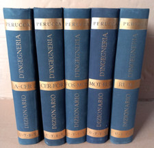 DIZIONARIO D'INGEGNERIA - Utet - 5 volumi 1951-1956