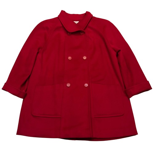 Cappotto talbots rosso vintage - cappotto,