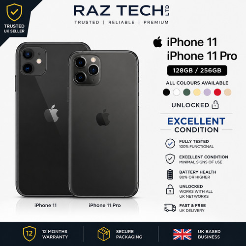Apple iphone pro - 11,11, gb/