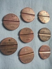 Lotto gettoni telefonici anni