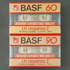 Audio Cassette Basf LH Maxima
