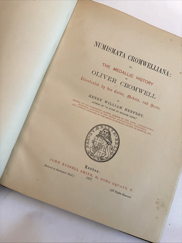 Numismata cromwelliana the - or,