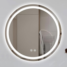 Specchio bagno LED rotondo