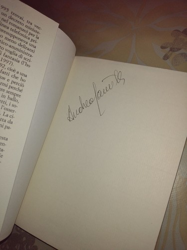 Autografato andrea camilleri - autografato!,