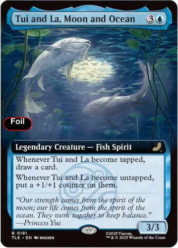 Foil tui luna e oceano - e,