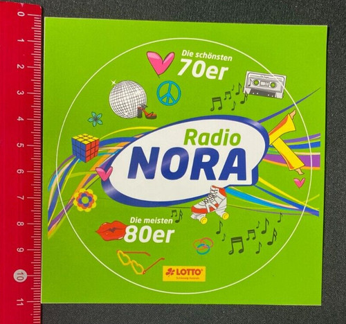 Adesivo radio nora - adesivo/adesivo:,