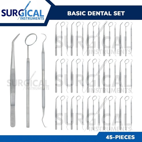 Set pezzi strumenti dentali - set,